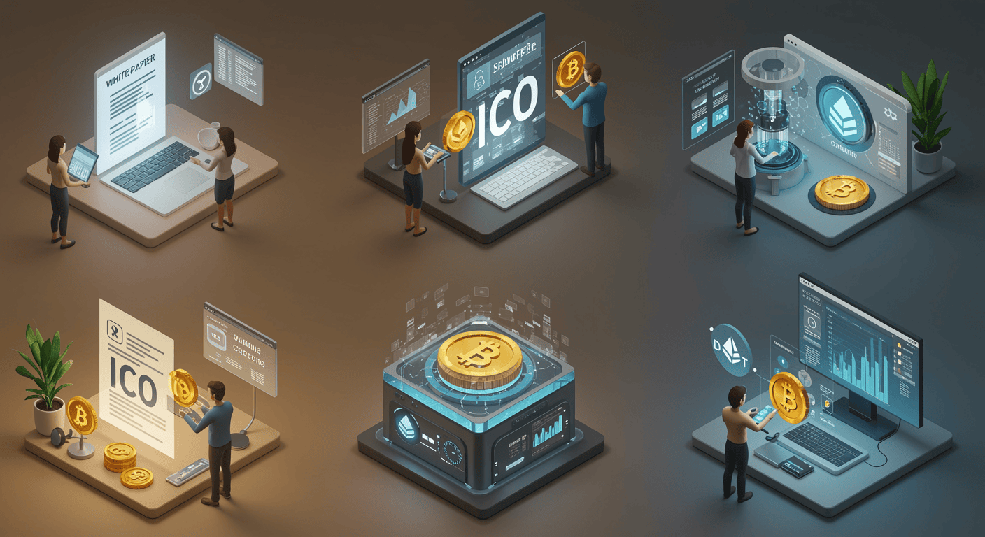 ICO چگونه کار می‌کند؟ (فرآیند فنی و اجرای ICO)