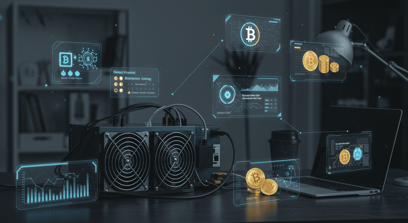 مراحل شروع ماینینگ با دستگاه ماینر