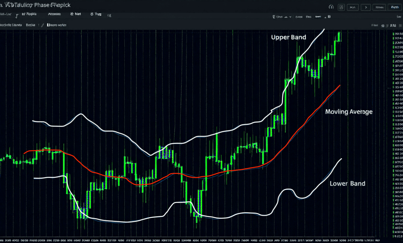 اندیکاتور باندهای بولینگر (Bollinger Bands) اندیکاتور باندهای بولینگر (Bollinger Bands)