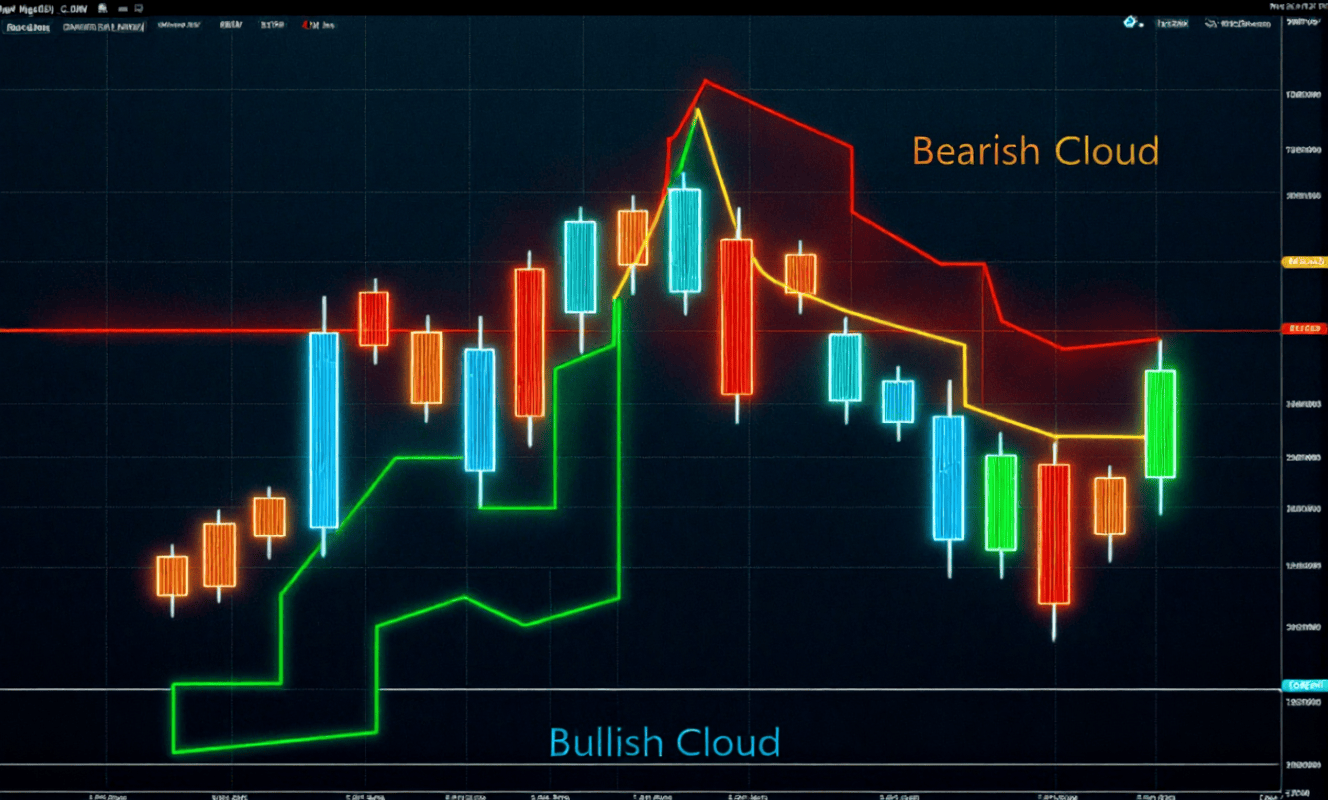 اندیکاتور ایچیموکو (Ichimoku Cloud) اندیکاتور ایچیموکو (Ichimoku Cloud)