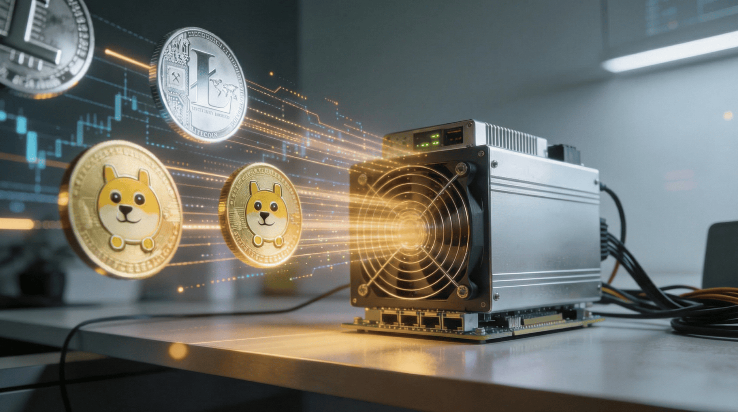 لایت‌کوین و دوج‌کوین (Litecoin & Dogecoin)